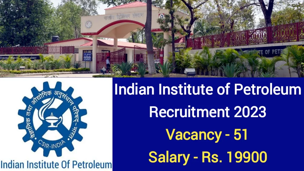 CSIR-IIP Recruitment 2023